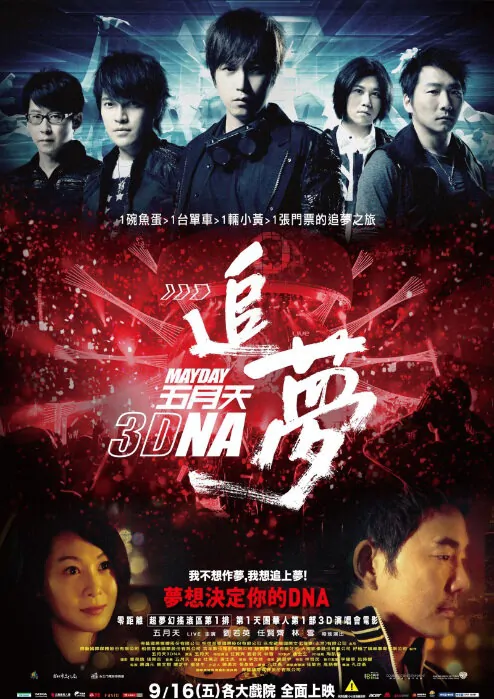 Mayday 3DNA Movie Poster, 2011