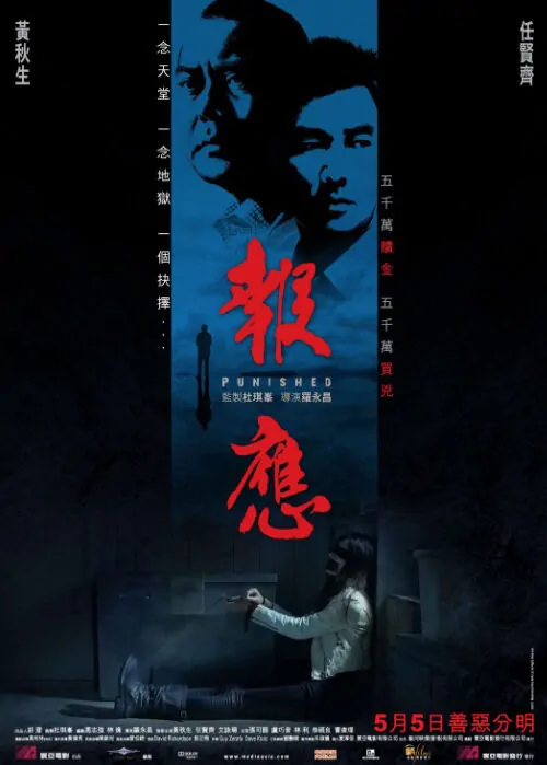 Punished Movie Poster, 2011 Chinese Thriller Movie, Hong Kong