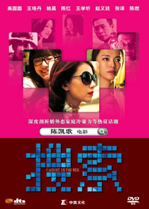 Caught in the Web Movie Poster, 2012, Chen Ran