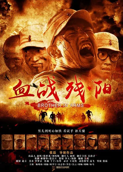 Brother in Arms Movie Poster, 2013 Chinese film