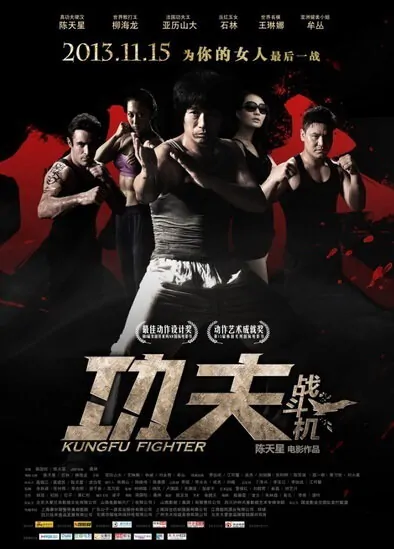 Kung Fu Fighter Movie Poster, 2013 chinese film
