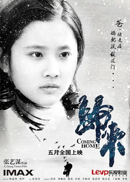 Coming Home Movie Poster, 2014 Chinese film