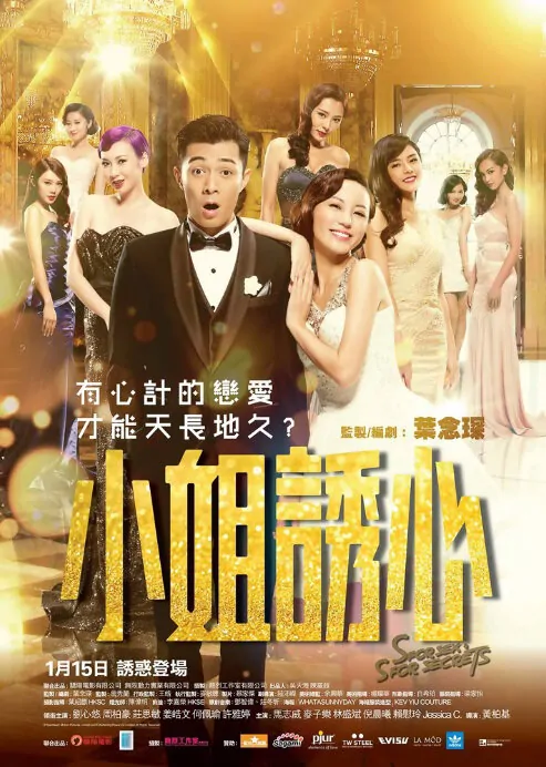 S for Sex, S for Secret Movie Poster, 小姐誘心 2015 Chinese film