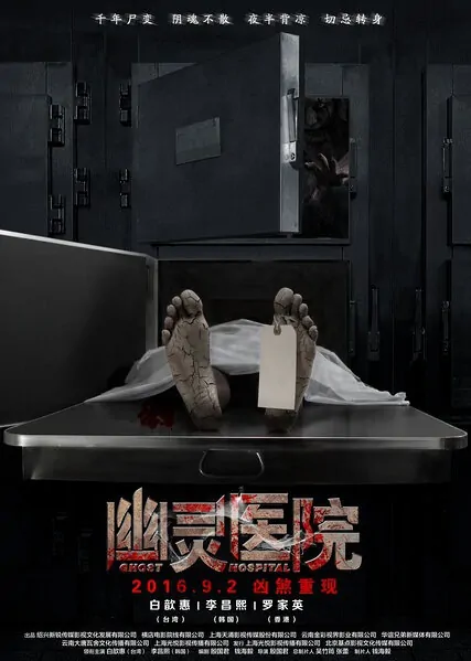 Ghost Hospital Movie Poster, 2016 Chinese film