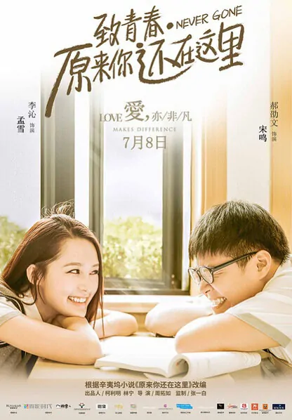 Never Gone Movie Poster, 2016 chinese film