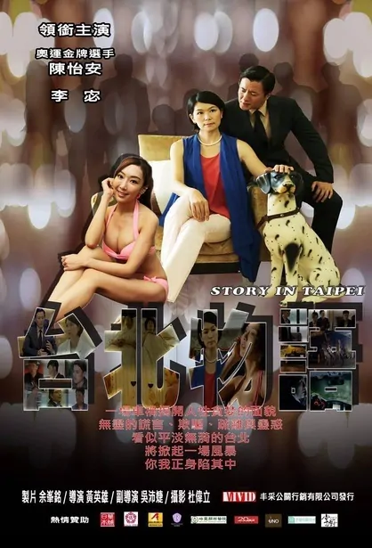 Story in Taipei Movie Poster, 2017 Chinese film