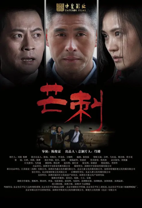 Hidden Peril Movie Poster, 芒刺 2018 Chinese film