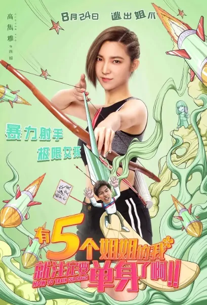 ​How to Train Our Dragon Poster, 有五個姊姊的我就註定要單身了啊！ 2018 Chinese TV drama series