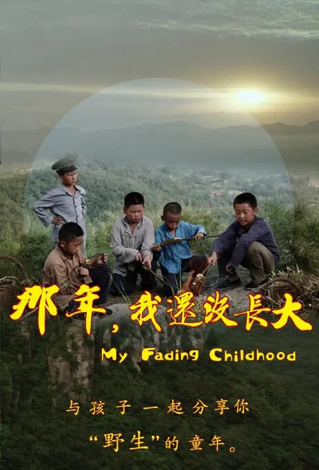 My Fading Childhood Movie Poster, 那年，我还没长大 2018 Chinese film