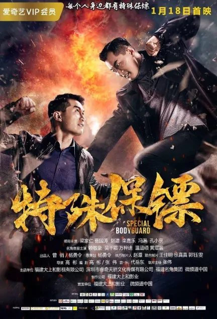 Special Bodyguard Movie Poster, 特殊保镖 2019 Chinese film