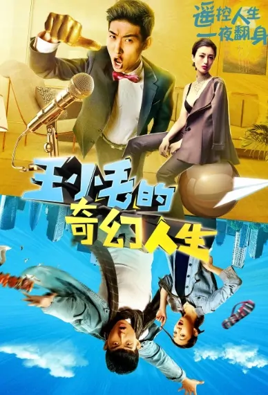 Wang Xiaomao's Fantasy Life Movie Poster, 王小毛的奇幻人生 2020 Chinese film
