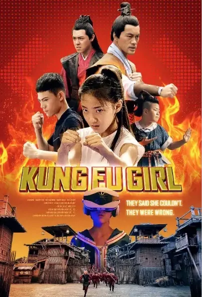 Kung Fu Girl Movie Poster, 出手吧!女生 2021 Chinese film