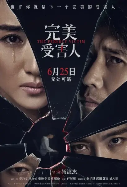 The Perfect Victim Movie Poster, 完美受害人 2021 Chinese film