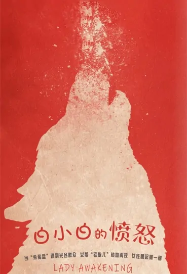 Lady Awakening Movie Poster, 2022 白小白的愤怒 Chinese movie
