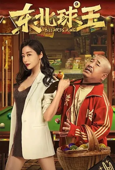 Billiards King of Northeast China Movie Poster, 东北球王 2023 Film, Chinese movie