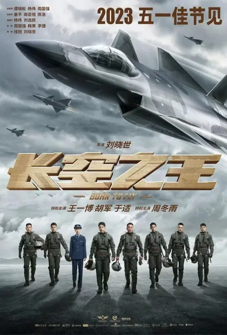 Born to Fly Movie Poster, 2023 长空之王 Chinese movie