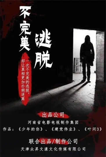Imperfect Escape Movie Poster, 不完美逃脱 2023 Film, Chinese movie