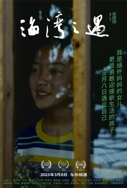 The Departure Movie Poster, 海湾之遇 2023 Film, Chinese movie