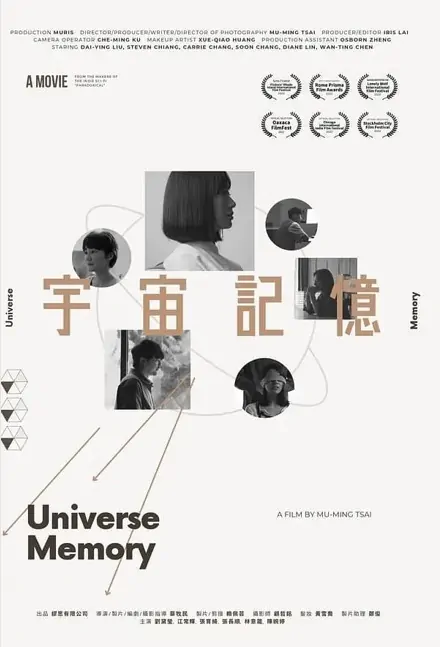 Universe Memory Movie Poster, 宇宙記憶 2023 Film, Chinese movie