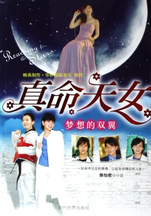 Reaching for the Stars Poster, 2005, Actress: Hebe Tian Fu-Zhen, Taiwanese Drama Series