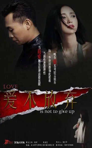 Love Is Not to Give Up Poster, 2016 Chinese TV drama series