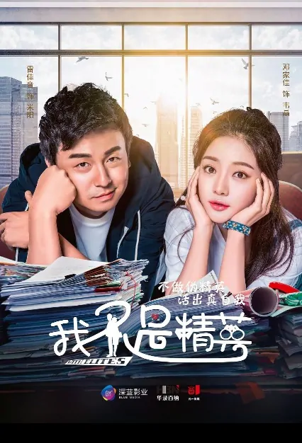 With Elites Poster, 我不是精英 2017 Chinese TV drama series