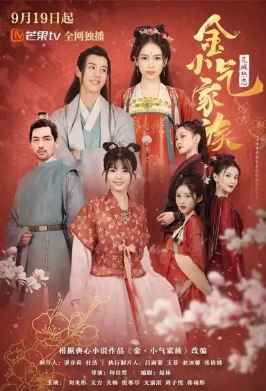 Amazing Sisters Poster, 金小气家族 2021 Chinese TV drama series