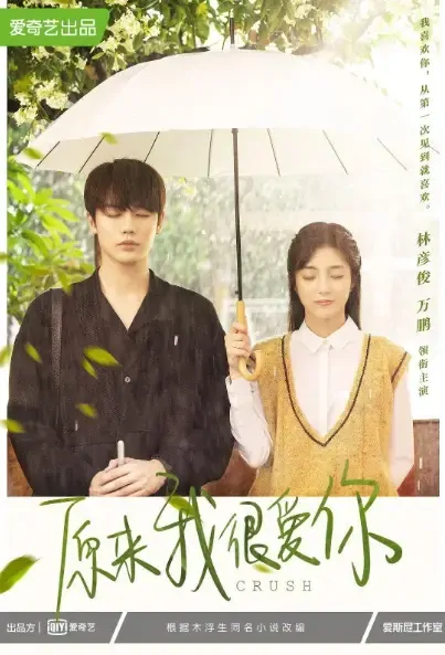 Crush Poster, 原来我很爱你 2021 Chinese TV drama series