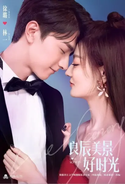 Love Scenery Poster, 良辰美景好时光 2021 Chinese TV drama series