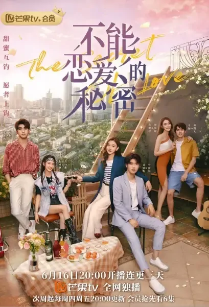 The Secret of Love Poster, 不能恋爱的秘密 2021 Chinese TV drama series