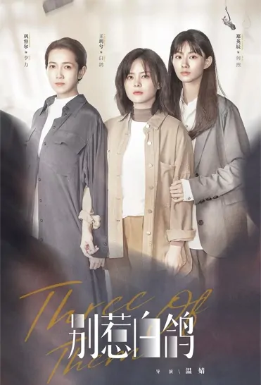Three of Them Poster, 别惹白鸽 2021 Chinese TV drama series