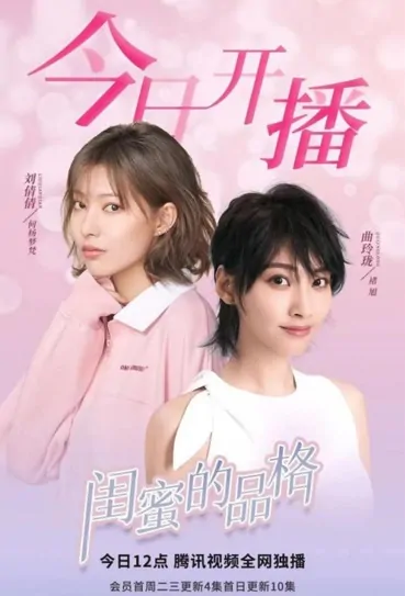 Bestie's Character Poster, 闺蜜的品格 2022 Chinese TV drama series