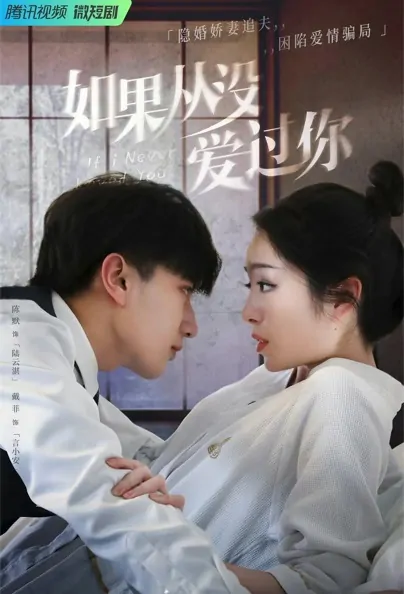 If I Never Loved You Poster, 如果从没爱过你 2022 Chinese TV drama series