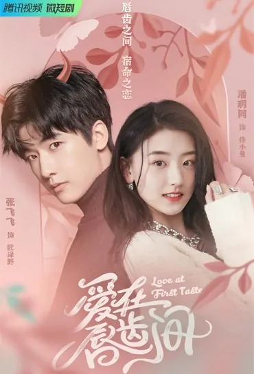 Love at First Taste Poster, 爱在唇齿间 2022 Chinese TV drama series