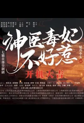 Genius Doctor Poisonous Consort Poster, 神医毒妃不好惹 2023 Chinese TV drama series