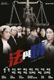Legal Affair Poster, 法與情, 2023 Hong Kong TV drama series, Chinese HK drama