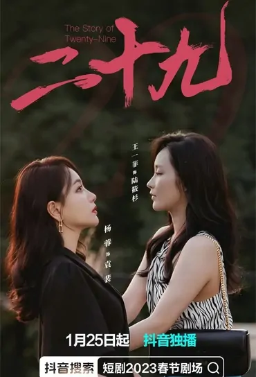 The Story of Twenty-Nine Poster, 二十九 2023 Chinese TV drama series