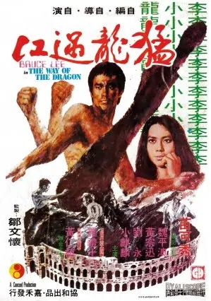 The Way of the Dragon Movie Poster, 1972