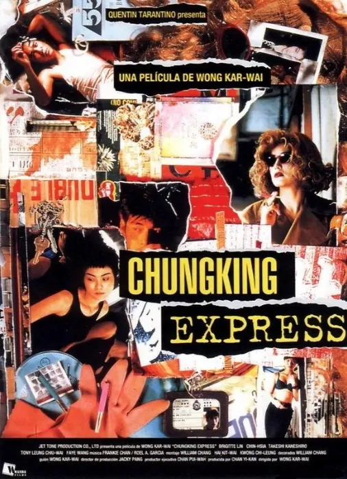 Chungking Express Movie Poster, 1994, Brigitte Lin