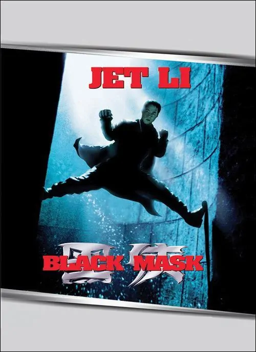 Black Mask Movie Poster, 1996, Actor: Jet Li Lian-Jie, Hong Kong Film