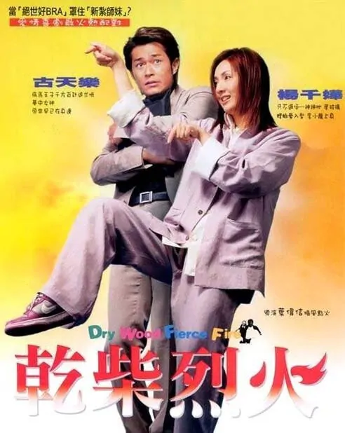 Dry Wood, Fierce Fire Movie Poster, 2002, Actress: Miriam Yeung Chin-Wah, Hong Kong Film