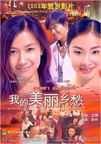 Far from Home Movie Poster, 2002, Actress: Xu Jinglei, Chinese Film