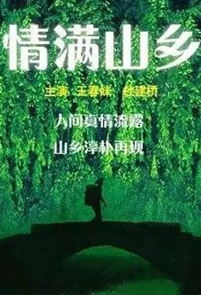 Love Fills the Mountain Village Movie Poster, 情满山乡 2005 Chinese film
