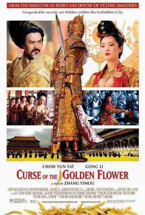 Curse of the Golden Flower Movie Poster, 2006, Actor: Chow Yun-Fat, Chinese Film