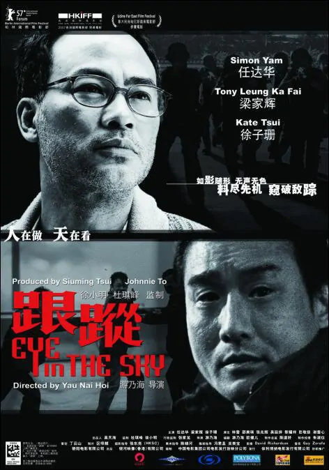 Eye in the Sky Movie Poster, 2007, Actor: Tony Leung Ka-Fai, Hong Kong Film