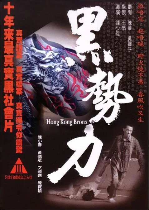 Hong Kong Bronx Movie Poster, 2008, Actor: Jordan Chan Siu-Chun, Hong Kong Film