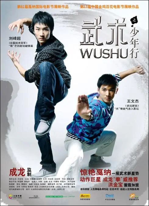 Wushu Movie Poster, 2008, Liu Fengchao, Wang Wenjie