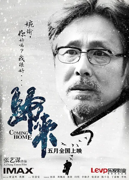 Coming Home Movie Poster, 2014 Chinese film
