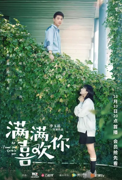 All I Want for Love Is You Poster, 满满喜欢你 2019 Chinese Romance Drama